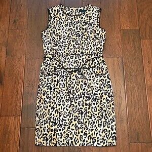 💰 Siena Studio sleeveless animal print dress size 10